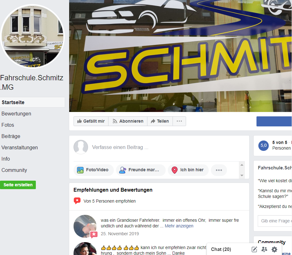 Fahrschule Schmitz Mönchengladbach Facebook